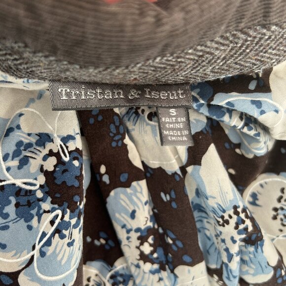 Tristan & Iseut academia brown corduroy blazer jacket - Small - Picture 3 of 9